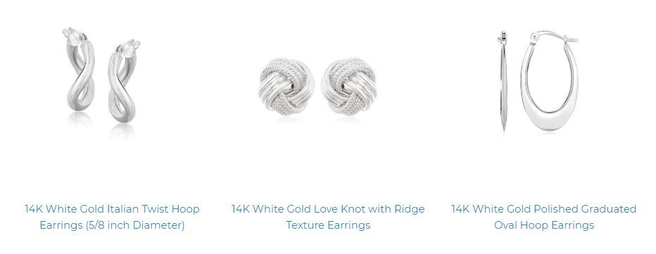 Ice Jewelry - White Gold Design Jewelry
