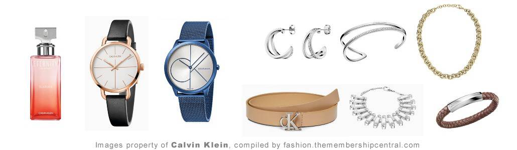 Calvin Klein - Fashion Jewelry - Belts - Watches - Earrings - Necklaces - Bracelets