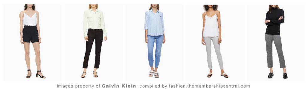 Calvin Klein - Shorts - Tank Top - Pants - Long Sleeve Shirt - Capris - Turtle Neck Shirt