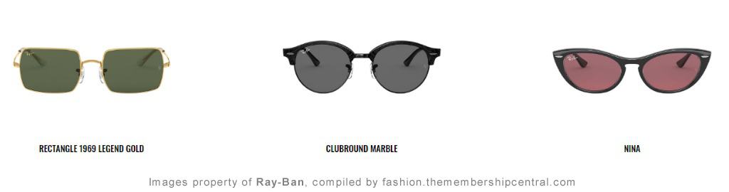 Ray-Ban - Rectangle 1969 Legend Gold - Clubround Marble - Nina