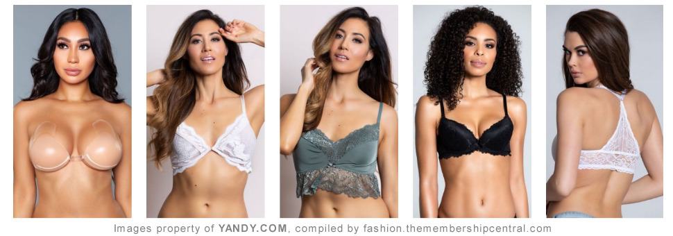 Yandy.com - Bras- Bralettes - Underwire bras - Strapless - Breast Pads - Bustiers
