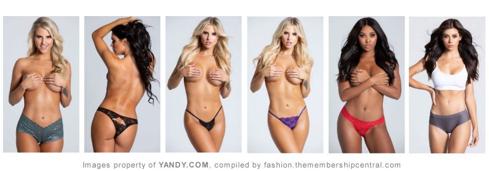 Yandy.com bottoms - bikini briefs - thongs - g-strings - brazilian - boyshorts - panties
