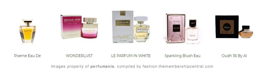 perfumania Poem Eau de Toilette - Wonderlust - Le Parfum in White - Sparkling Blush - Oudh 36