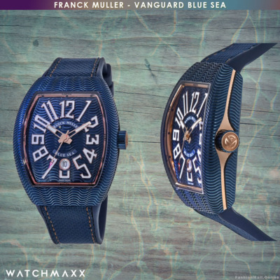 Franck Muller Vanguard Blue Sea - NEW