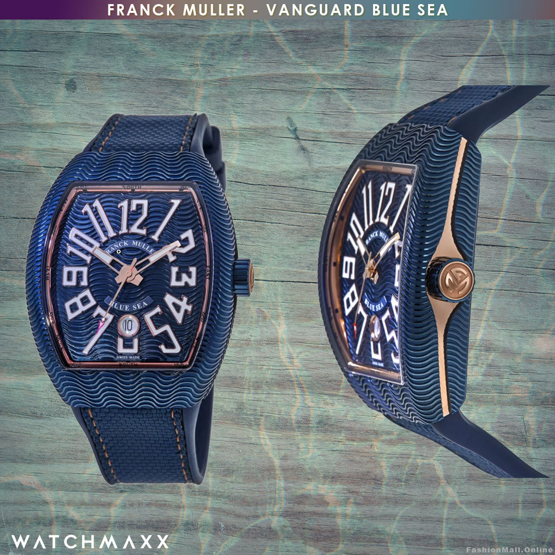 Franck Muller Vanguard Blue Sea – NEW