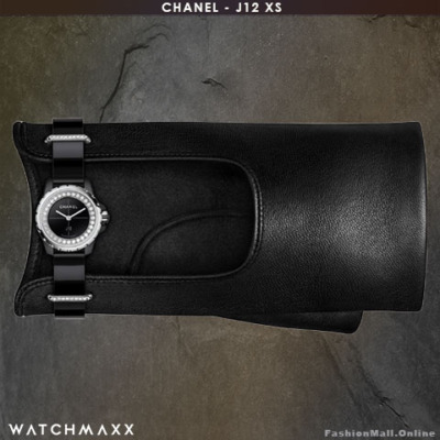 Ladies CHANEL J12 XS Black Gloves Watch
