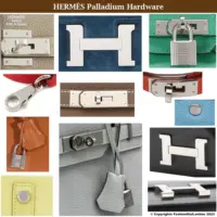 Hermes Palladium (Silver) Hardware Examples