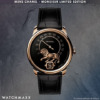 Mens CHANEL Monsieur Watch Limited Edition Black Rose Gold