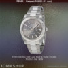 Mens Rolex Datejust Stainless Steel Rhodium Dial, NEW