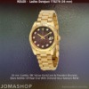 Rolex Datejust President Yellow Gold Brown Mother Of Pearl 178278, NEW