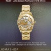 Rolex Pearlmaster Yellow Gold & Diamonds Mother Of Pearl Gold Dust Dial -NEW