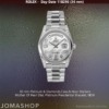 Rolex Day-Date Presidential Platinum Diamonds Mother Of Pearl Dial, NEW
