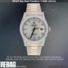 Rolex Day-Date President 118389 18k White Gold & Diamonds, Pre-Owned