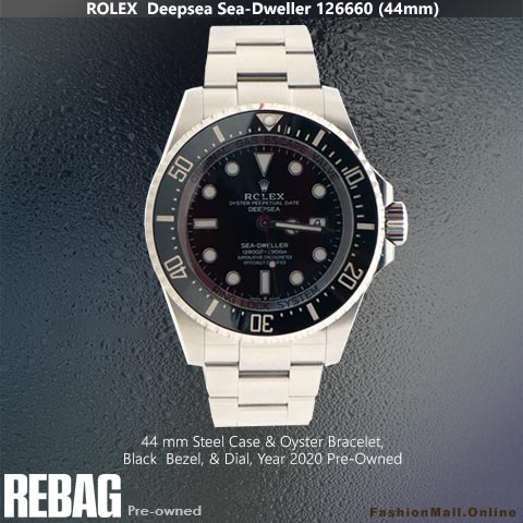 Rolex Deepsea Steel & Black 126660 – Pre-Owned