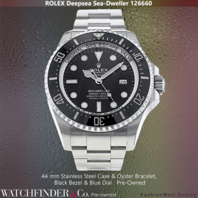 Rolex Deepsea 126660 Steel & Black - Pre-Owned