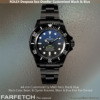 Rolex Deepsea Black & Blue Customized by MAD Paris - Pre-Owned