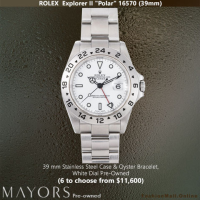 Rolex Explorer II 16570 Polar - Pre-Owned