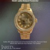 Ladies Rolex Datejust President Yellow Gold Diamonds Champagne, Pre-Owned