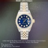 Ladies Rolex Datejust Steel Yellow Gold & Diamonds Blue Dial-Pre Owned