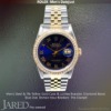 Rolex Datejust Steel Yellow Gold Diamonds Blue Dial-Pre Owned