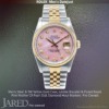 Rolex Datejust Steel Yellow Gold Pink Mother Of Pearl, Pre-Owned