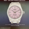 Ladies Rolex Oyster Perpetual 31mm Steel Pink Dial NEW