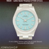 Ladies Rolex Oyster Perpetual 31mm Steel Turquoise Blue Dial NEW