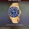Rolex Submariner 126618 Yellow Gold Blue Bezel & Dial, NEW