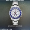 Rolex Yacht-Master 116680 Steel Blue Bezel White Dial, NEW