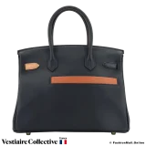 HERMES Birkin 30 Colormatic Blue Swift, Pre-Owned