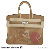 HERMES Birkin 25 In & Out Biscuit Swift, Never Used