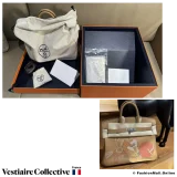 HERMES Birkin 25 In & Out Biscuit Swift, Never Used