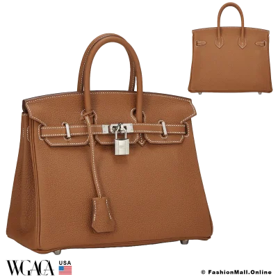 Hermes Birkin 25 Gold Togo, Pre-owned