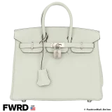 Hermes Birkin 25 Gris Neve Togo, Pre-owned Like New