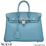 Hermes Birkin 25 Turquoise Swift, Pre-owned