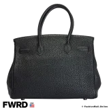 HERMES Birkin 30 Black Togo Leather, in Good Condition.