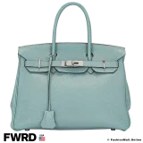 HERMES Birkin 30 Ciel Togo, in Excellent Condition.