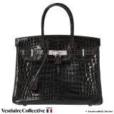 Hermes Birkin 30 Dark Brown (Havane) Crocodile