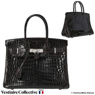 Hermes Birkin 30 Dark Brown (Havane) Crocodile