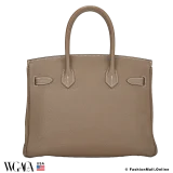 Hermes Birkin 30 Etoupe Togo, Pre-owned