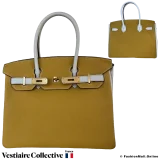 Hermes Birkin 30 HSS (horseshoe) Cardamome & Craie Birkin 30, New Open Box