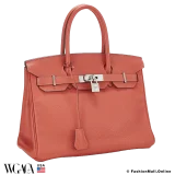 Hermes Birkin 30 Rose Jaipur Clemence, Pre-owned