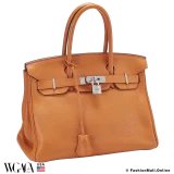 Hermes Birkin Orange (Toffee) Clemence, Pre-owned