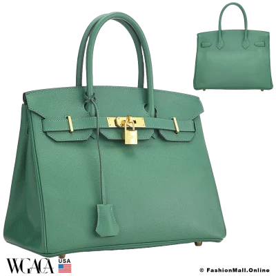 Hermes Birkin 30 Vert Vertigo Epsom, Pre-owned