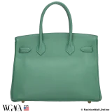 Hermes Birkin 30 Vert Vertigo Epsom, Pre-owned