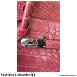 Hermes Birkin 35 Bois de Rose Matte Alligator, Pre-owned, in Very Good Condition