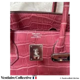 Hermes Birkin 35 Bois de Rose Matte Alligator, Pre-owned, in Very Good Condition