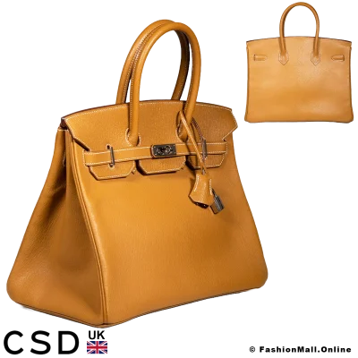 Hermes Birkin 35 Caramel Chevre de Coromandel, Like New