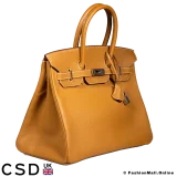 Hermes Birkin 35 Caramel Chevre de Coromandel, Like New