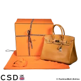 Hermes Birkin 35 Caramel Chevre de Coromandel, Like New